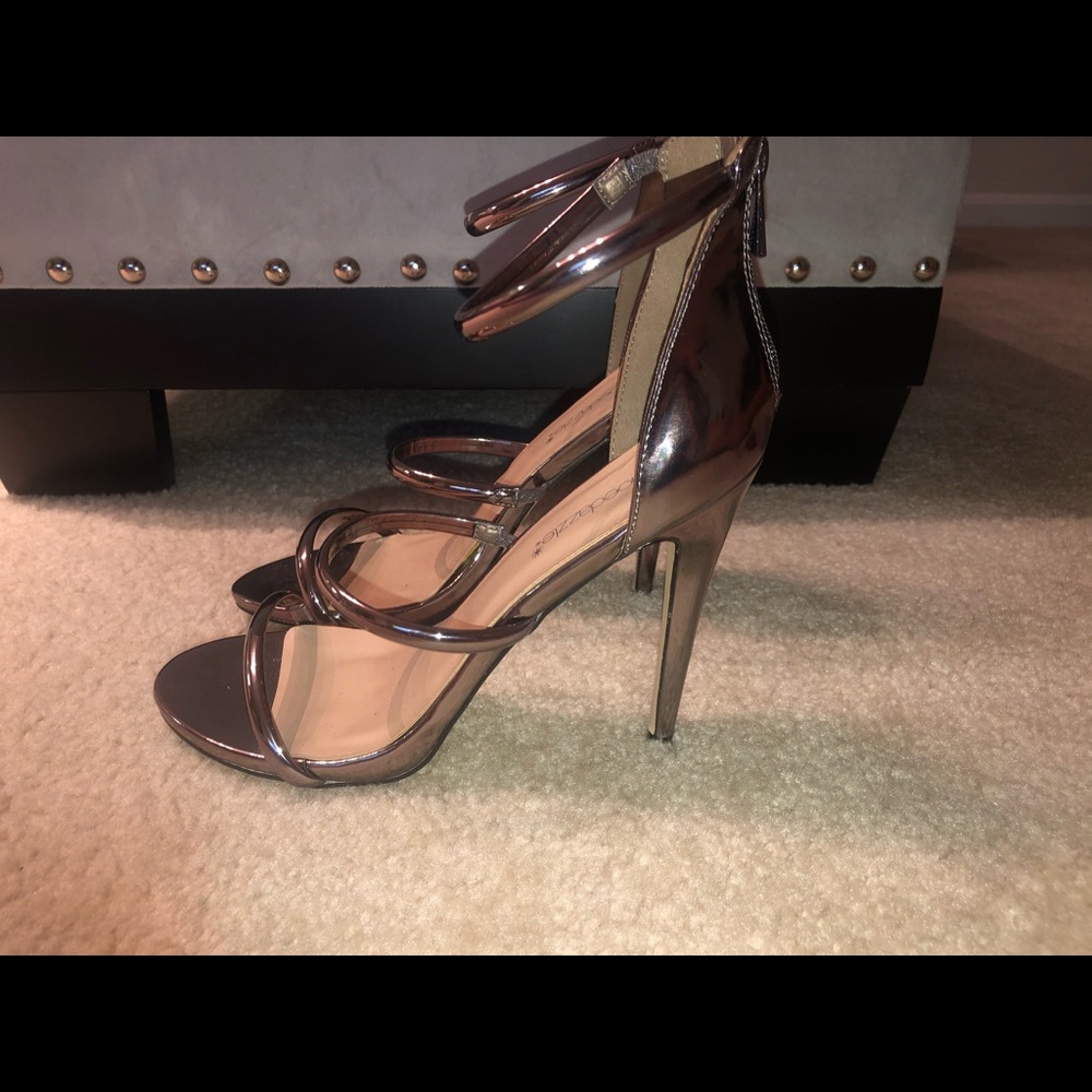 Metallic Stiletto Heels